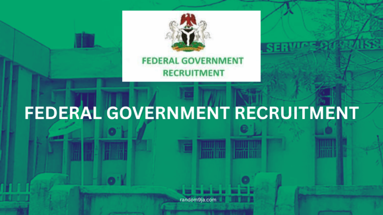 Federal Government Recruitment