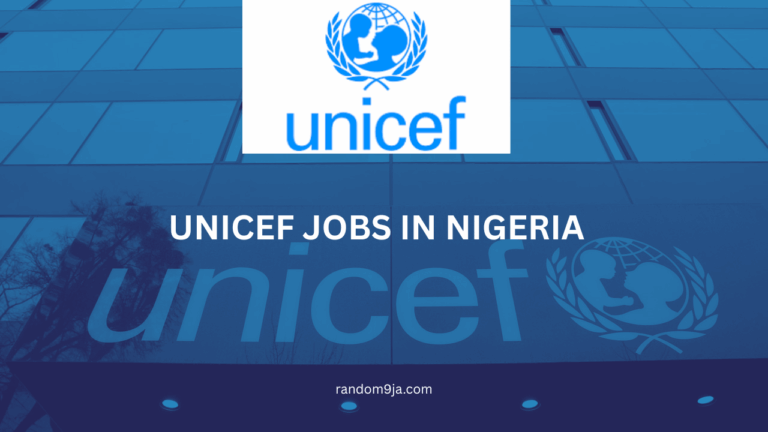 UNICEF Jobs in Nigeria