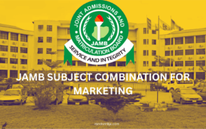 JAMB Subject Combination for Marketing